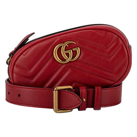 red gucci fanny pack|gucci crossbody fanny pack.